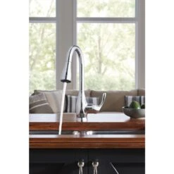Kaden Single-Handle Pull-Down Sprayer Kitchen Faucet With Reflex, Power Clean And Soap Dispenser In Chrome -Master Locks Shop 013122c4fcbf8bc3db183979f590fb97 1800x1800