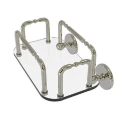 Allied Brass Skyline Polished Nickel Wall Mount Towel Rack
