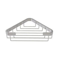 Allied Brass 3.1-in H Screw Mount Solid Brass Satin Nickel Hanging Shower Caddy