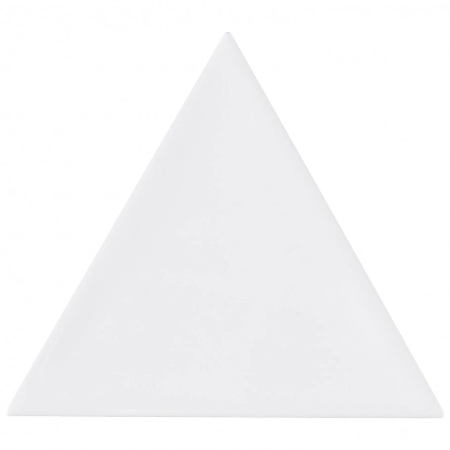 Bond Tile Thames Triangle White 5 In. X 4 In. Glazed Ceramic Wall Tile (30 Pieces 2.47 Sq. Ft. / Box) 6 Bond Tile Thames Triangle White 5 In. X 4 In. Glazed Ceramic Wall Tile (30 Pieces 2.47 Sq. Ft. / Box) - Image 4