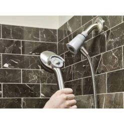 Moen Engage With Magnetix Spot Resist Brushed Nickel Handheld Shower 2.5-GPM (9.5-LPM) -Master Locks Shop 026508258033 04581565 1800x1800