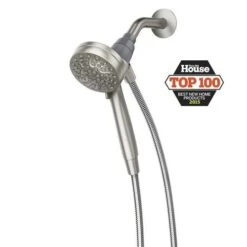 Moen Engage With Magnetix Spot Resist Brushed Nickel Handheld Shower 2.5-GPM (9.5-LPM) -Master Locks Shop 026508258033xl 1800x1800