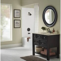 Moen Caldwell Mediterranean Bronze 2-handle 4-in Centerset WaterSense Bathroom Sink Faucet With Drain -Master Locks Shop 026508262344 05103546 1800x1800