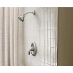 Moen Adler Spot Resist Brushed Nickel 1-Handle Shower Faucet With Valve -Master Locks Shop 026508271728 07700279 1800x1800