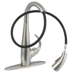 Avanti Single-Handle Pull-Down Sprayer Kitchen Faucet In Stainless Steel 13 Avanti Single-Handle Pull-Down Sprayer Kitchen Faucet In Stainless Steel -Master Locks Shop 02d9526a0899c120cd60062a73c6a074 1800x1800