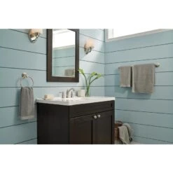 Delta Linden Stainless 2-handle Widespread WaterSense Bathroom Sink Faucet With Drain -Master Locks Shop 034449655583 16820399 1800x1800