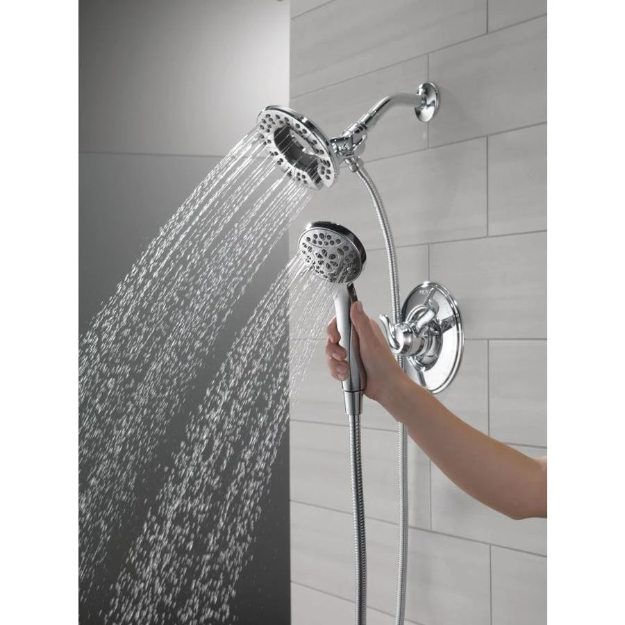 Delta Linden Chrome 1-Handle Shower Faucet 3 Delta Linden Chrome 1-Handle Shower Faucet