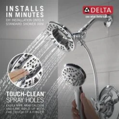 Delta Linden Chrome 1-Handle Shower Faucet 20 Delta Linden Chrome 1-Handle Shower Faucet -Master Locks Shop 034449655750 05478154 1800x1800