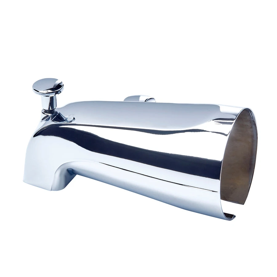 Delta Stainless Steel Bathtub Spout With Diverter 4 Delta Stainless Steel Bathtub Spout With Diverter - Image 2
