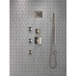 Delta Universal Showering Components Stainless 5-Spray Handheld Shower 1.75-GPM (6.6-LPM) -Master Locks Shop 034449719780 12171381 1800x1800