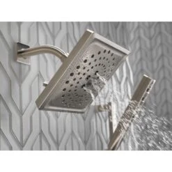 Delta Universal Showering Components Stainless 5-Spray Handheld Shower 1.75-GPM (6.6-LPM) -Master Locks Shop 034449719780 12171390 1800x1800