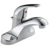 New Lower Price; Delta Foundations Chrome 1-Handle 4-in Centerset WaterSense Bathroom Sink Faucet With Drain -Master Locks Shop 034449810647 1800x1800