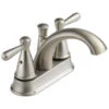 Peerless Bayside Brushed Nickel 2-Handle 4-in Centerset WaterSense Bathroom Sink Faucet With Drain -Master Locks Shop 034449837927 1800x1800