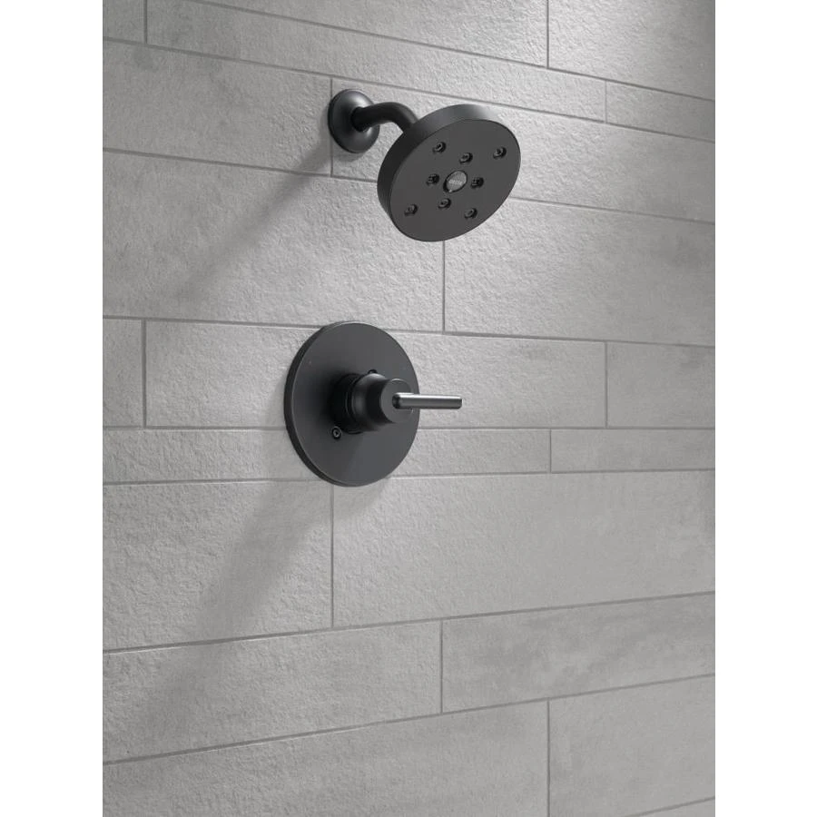 Delta Trinsic Matte Black 1-Handle Shower Faucet 5 Delta Trinsic Matte Black 1-Handle Shower Faucet - Image 3