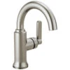 Delta Alux Spotshield Brushed Nickel 1-Handle Single Hole WaterSense Bathroom Sink Faucet With Drain -Master Locks Shop 034449847889 1800x1800