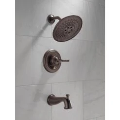 Delta Mylan Venetian Bronze 1-Handle Bathtub And Shower Faucet -Master Locks Shop 034449855907 09597879 1800x1800