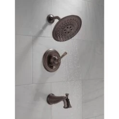 Delta Mylan Venetian Bronze 1-Handle Bathtub And Shower Faucet -Master Locks Shop 034449855907 09597892 1800x1800