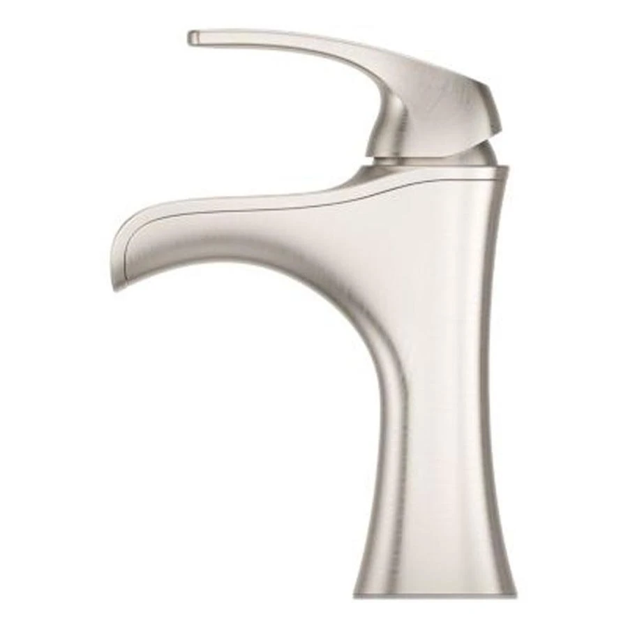 Pfister Jaida Brushed Nickel 1-handle Single Hole/4-in Centerset WaterSense Bathroom Sink Faucet With Drain 14 Pfister Jaida Brushed Nickel 1-handle Single Hole/4-in Centerset WaterSense Bathroom Sink Faucet With Drain - Image 12