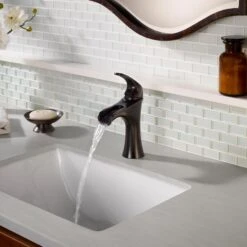 Pfister Jaida Tuscan Bronze 1-handle Single Hole WaterSense Bathroom Sink Faucet With Drain -Master Locks Shop 038877604465 11091302 1800x1800