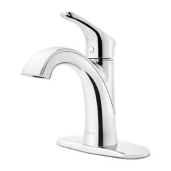 Pfister Weller Brushed Nickel 1-handle Single Hole WaterSense Bathroom Sink Faucet With Drain -Master Locks Shop 038877619681 16801841 1800x1800
