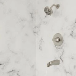 Pfister Jaida Spot Defense Brushed Nickel 1-handle Bathtub And Shower Faucet With Valve -Master Locks Shop 038877637579 09999572 1800x1800