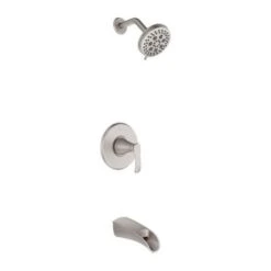Pfister Jaida Spot Defense Brushed Nickel 1-handle Bathtub And Shower Faucet With Valve -Master Locks Shop 038877637579 16802135 1800x1800
