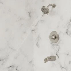 Pfister Jaida Spot Defense Brushed Nickel 1-handle Bathtub And Shower Faucet With Valve -Master Locks Shop 038877637579 16802158 1800x1800