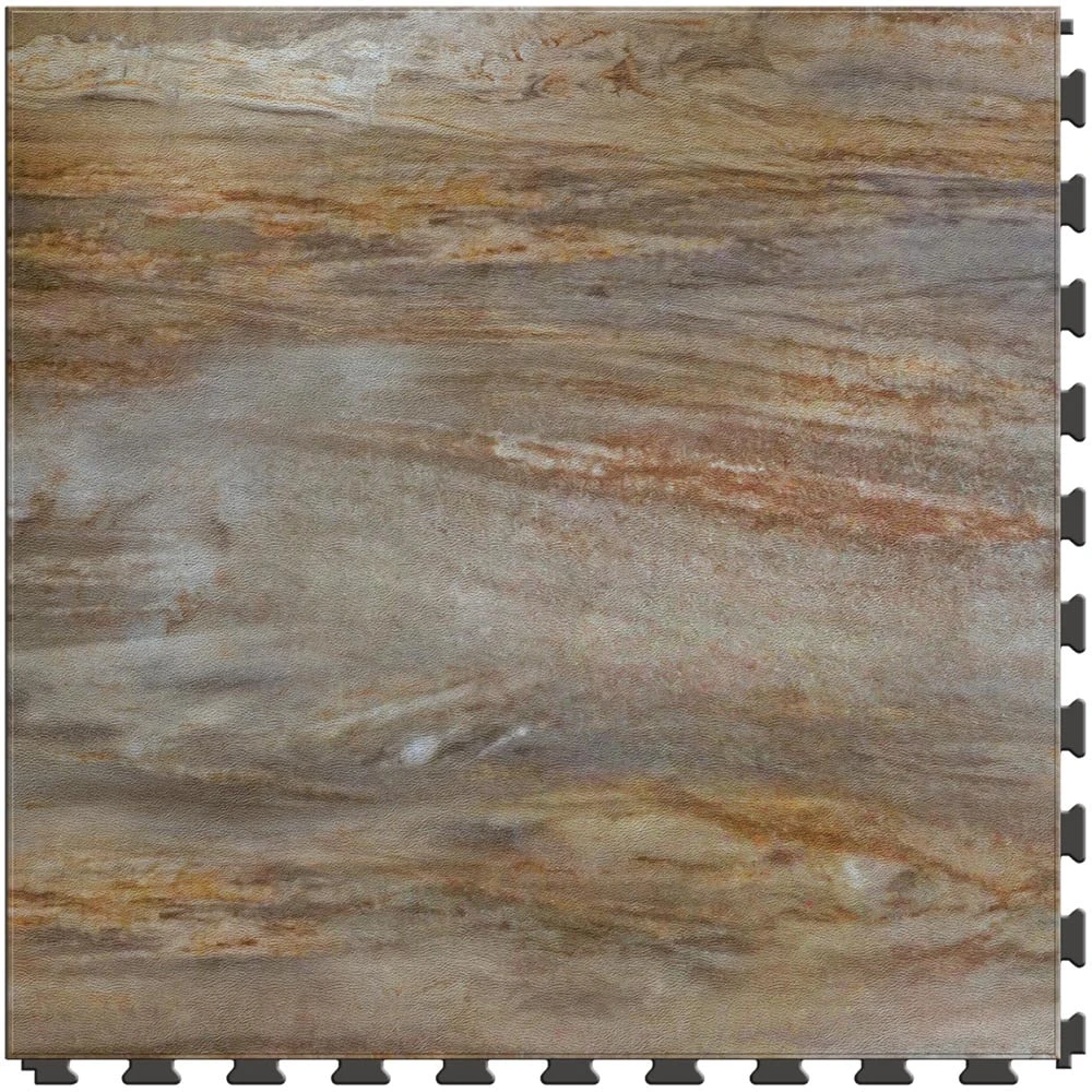 Perfection Floor Tile Stonecreek Collection Cheyenne Shale/Satin 20-in X 20-in Water Resistant Interlocking Luxury Flooring (16.7-sq Ft) 4 Perfection Floor Tile Stonecreek Collection Cheyenne Shale/Satin 20-in X 20-in Water Resistant Interlocking Luxury Flooring (16.7-sq Ft) - Image 2