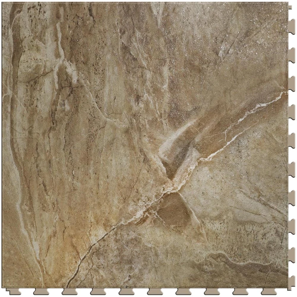 Perfection Floor Tile Stonecreek Collection Cheyenne Shale/Satin 20-in X 20-in Water Resistant Interlocking Luxury Flooring (16.7-sq Ft) 6 Perfection Floor Tile Stonecreek Collection Cheyenne Shale/Satin 20-in X 20-in Water Resistant Interlocking Luxury Flooring (16.7-sq Ft) - Image 4