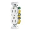 Hubbell White 15-Amp Duplex Tamper Resistant Residential (10-Pack) Outlet -Master Locks Shop 050169506967 1800x1800