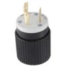 Hubbell 30-Amp-Volt Black/White 3-Wire Grounding Plug -Master Locks Shop 050169987087 1800x1800