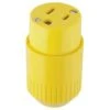 Hubbell 15-Amp-Volt Yellow 3-Wire Grounding Connector