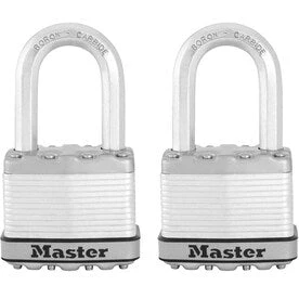Master Lock 2-Pack 2-in Steel Keyed Padlock 3 Master Lock 2-Pack 2-in Steel Keyed Padlock