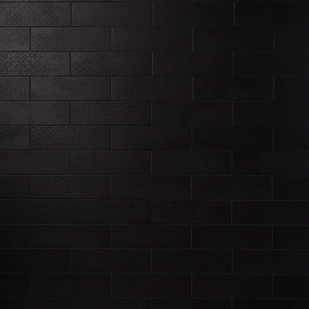 Ivy Hill Tile Harper 4 In. X 12 In. Black Matte Porcelain Subway Floor And Wall Tile (30 Pieces / 8.72 Sq. Ft. / Box) 8 Ivy Hill Tile Harper 4 In. X 12 In. Black Matte Porcelain Subway Floor And Wall Tile (30 Pieces / 8.72 Sq. Ft. / Box) - Image 6