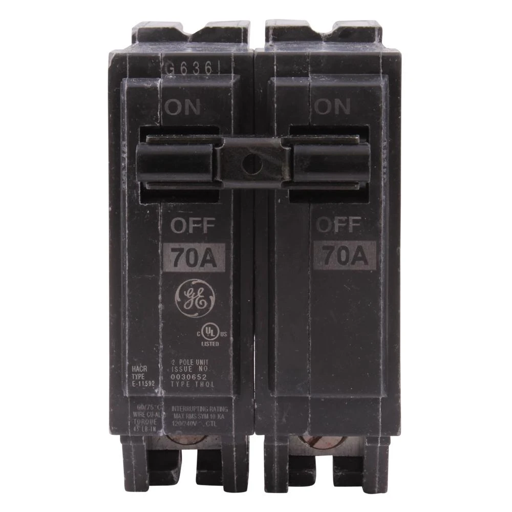 70 Amp 2 In. Double-Pole Circuit Breaker 5 70 Amp 2 In. Double-Pole Circuit Breaker - Image 3
