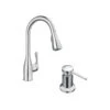 Kaden Single-Handle Pull-Down Sprayer Kitchen Faucet With Reflex, Power Clean And Soap Dispenser In Chrome 2 Kaden Single-Handle Pull-Down Sprayer Kitchen Faucet With Reflex, Power Clean And Soap Dispenser In Chrome -Master Locks Shop 07bab80c4a08430ea07eb52115d36594 1800x1800