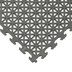 Norsk Multi-Purpose 18.3 In. X 18.3 In. Dove Gray Commercial PVC Garage Flooring Tile With Vented Drain Pattern (6-Pieces) -Master Locks Shop 08644ff0ed004c2620569913cfcb8b61 1800x1800