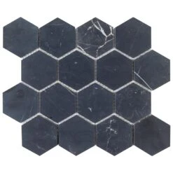 Jeffrey Court Dream Hex White 10.875 In. X 9.5 In. X 8 Mm Honed Natural Stone Mosaic Floor And Wall Tile -Master Locks Shop 08e6207b8d3a6a81fcee7216d885024d 1800x1800