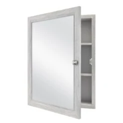 20 In. X 26 In. Recessed Or Surface Mount Framed Medicine Cabinet In Gray -Master Locks Shop 08ff80fb14252cad0bdc1c40e9ac8f50 52dcc1d2 817e 45f1 80b9 f1c5dd7179c2 1800x1800