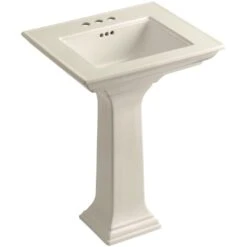 KOHLER Memoirs Stately Ceramic Pedestal Bathroom Sink Combo In White With Overflow Drain -Master Locks Shop 091867454e3ee36e36e10af0715b1da7 1800x1800