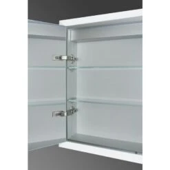 Lighted IMPRESSIONS Kona 23.625-in X 27.625-in Rectangle Recessed Mirrored Medicine Cabinet With Outlet And Lights 8 Lighted IMPRESSIONS Kona 23.625-in X 27.625-in Rectangle Recessed Mirrored Medicine Cabinet With Outlet And Lights -Master Locks Shop 094416535171 09491891 1800x1800
