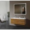 Lighted IMPRESSIONS Kona 23.625-in X 27.625-in Rectangle Recessed Mirrored Medicine Cabinet With Outlet And Lights -Master Locks Shop 094416535171 09491893 1800x1800