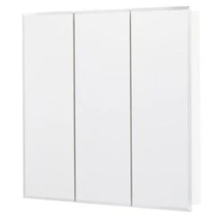 Style Selections 30.25-in X 29.75-in Square Surface Mirrored Medicine Cabinet -Master Locks Shop 094803000121xl 1800x1800