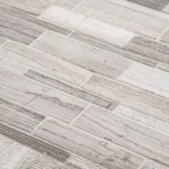 Jeffrey Court Tranquil Stone Grey 10.75 In. X 12.875 In. X 9.5 Mm Interlocking Textured Limestone Mosaic Tile -Master Locks Shop 09a3cba698add858d28c3b2b402a671c 1800x1800