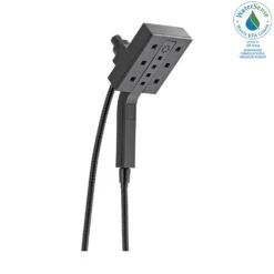 In2ition Two-in-One 4-Spray 4.5 In. Dual Wall Mount Fixed And Handheld H2Okinetic Shower Head In Matte Black -Master Locks Shop 0a6a2d1aa501ced46aa7a1fade86eccb 1800x1800