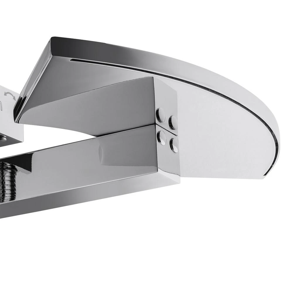 1-Handle Freestanding Floor Mount Roman Tub Faucet Bathtub Filler With Waterfall Style And Hand Shower In Chrome 7 1-Handle Freestanding Floor Mount Roman Tub Faucet Bathtub Filler With Waterfall Style And Hand Shower In Chrome - Image 5