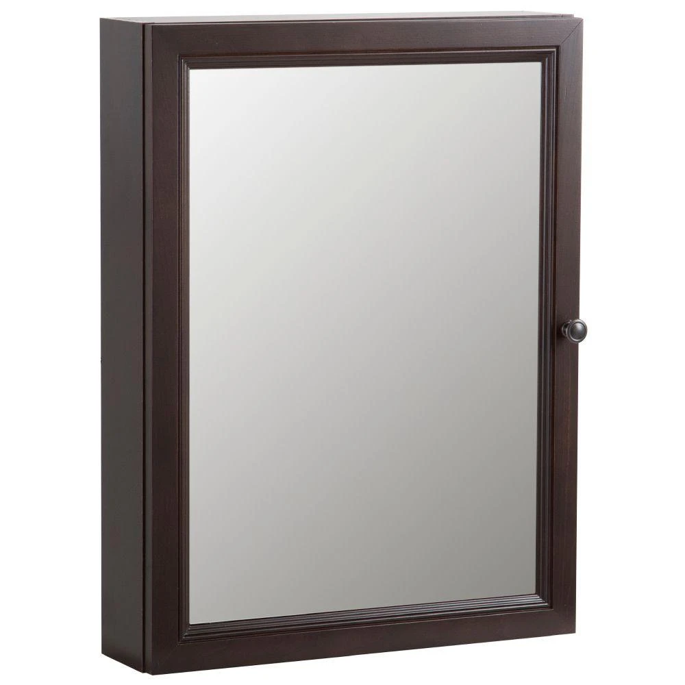 Delridge 22 In. W X 30 In. H X 6 In. D Framed Surface-Mount Modular Bathroom Medicine Cabinet In Chocolate 4 Delridge 22 In. W X 30 In. H X 6 In. D Framed Surface-Mount Modular Bathroom Medicine Cabinet In Chocolate - Image 2