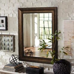 29 In. X 35 In. Beaded Mirror In Bronze -Master Locks Shop 0f9539429768bf9e45145d744485c6f7 1800x1800