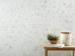 Marble Art 1.5 In. Hexagon Ceramic Mosaic 9 Marble Art 1.5 In. Hexagon Ceramic Mosaic -Master Locks Shop 100609205 context 1800x1800