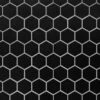 Black Matte 2 In. Hexagon Porcelain Mosaic 2 Black Matte 2 In. Hexagon Porcelain Mosaic -Master Locks Shop 100782390 black matte 2 in hexagon porcelain mosaic display 1800x1800
